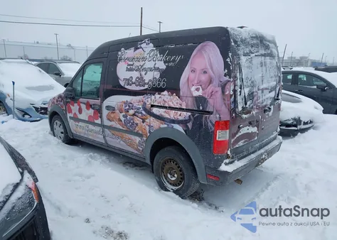 2012 Ford Transit Connect Xlt из США, поврежденный, VIN NM0LS7DN9CT122880